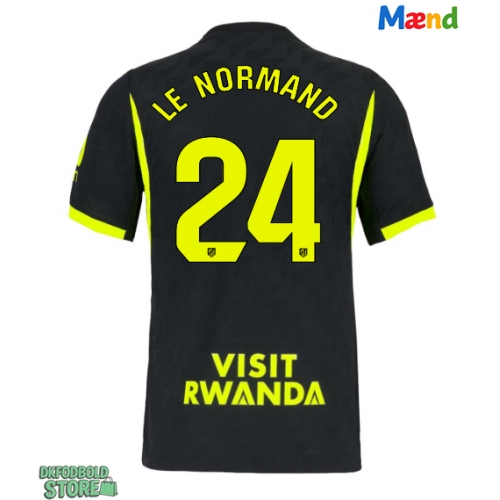 Atletico Madrid Robin Le Normand #24 Replika Udebanetrøje 2026-27 Kortærmet